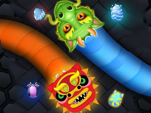 Screenshot von Slither Dragon.io