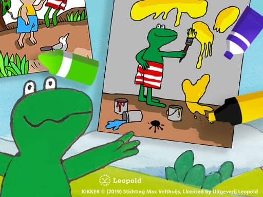 Screenshot von Coloring Frog & Friends