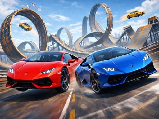 Screenshot von Cool SuperCars Stunts PvP