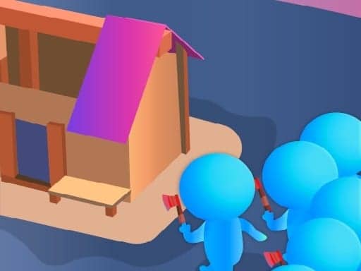 Screenshot von Crowd Lumberjack