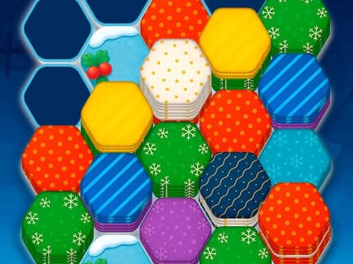 Screenshot von Xmas Hexa Sort