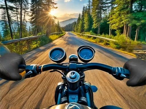 Screenshot von Motorcycle Racer: Road Mayhem
