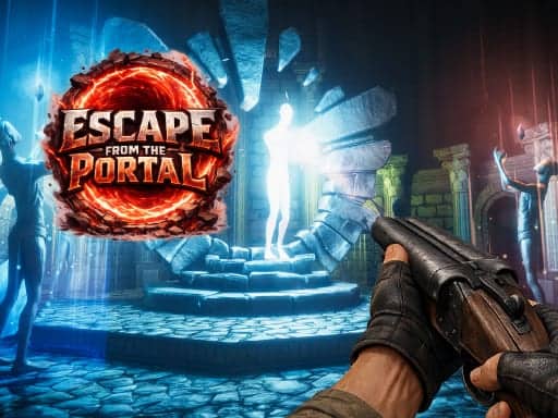 Screenshot von Escape from the Portal