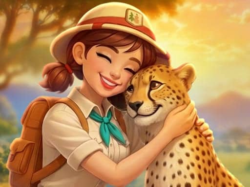 Screenshot von Safari Story Mahjong
