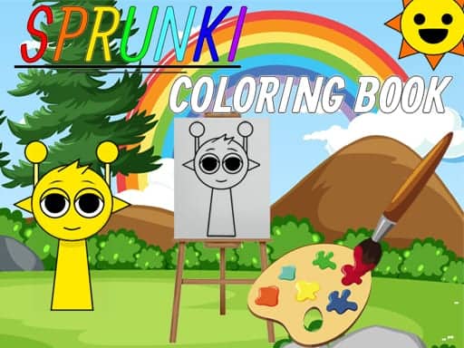 Screenshot von Sprunki Coloring Book