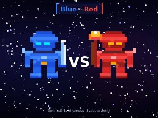 Screenshot von Blue VS Red