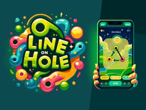 Screenshot von Line on Hole