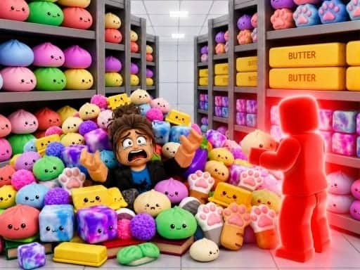 Screenshot von Clean the Squishes! ASMR Sorting Obby