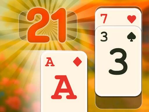 Screenshot von 21 Cards