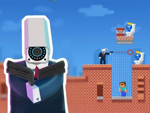 Screenshot von Cameraman vs Toilets Puzzle