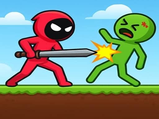 Screenshot von Red Stickman vs Monster School