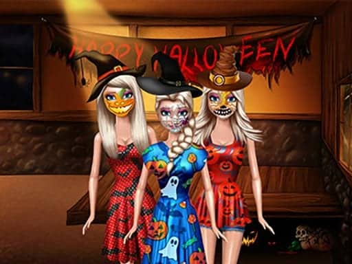 Screenshot von Spooky Halloween Dolls