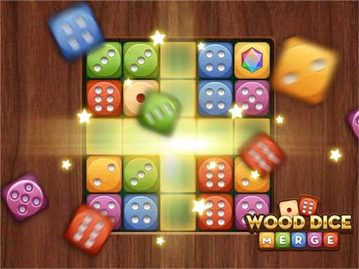 Screenshot von Wood Dice Merge