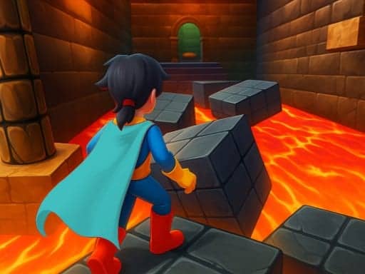 Screenshot von Superhero Escape Run – Parkour Challenge!