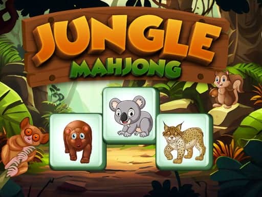Screenshot von Jungle Mahjong