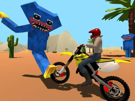 Screenshot von Motoracer vs Huggy