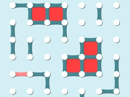 Screenshot von Dots and Boxes