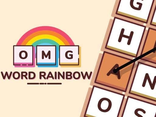 Screenshot von OMG Word Rainbow