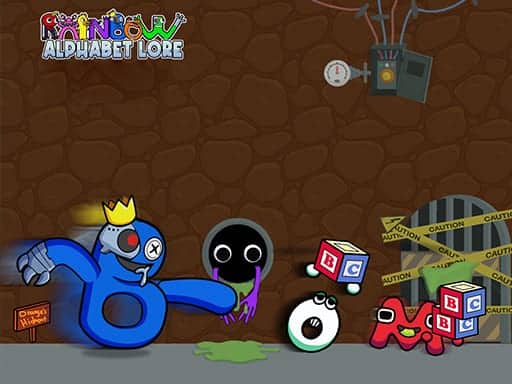 Screenshot von Rainbow But Its Alphabet Lore