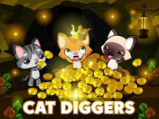 Screenshot von Idle Cat Diggers