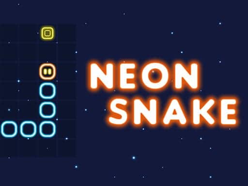 Screenshot von Neon Snake Game
