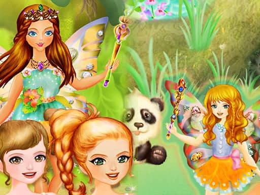 Screenshot von Fairy Dress Up Games for Girls