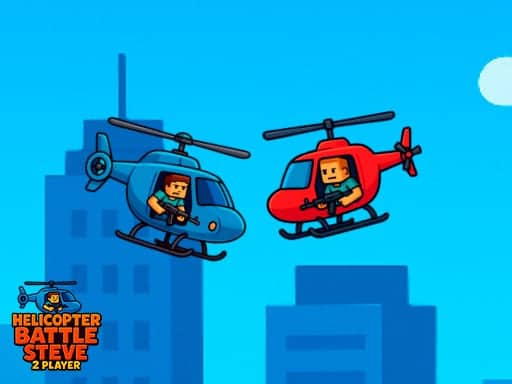 Screenshot von Helicopter Battle Steve 2 Player