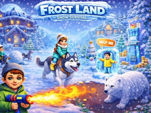 Screenshot von Frost Land - Snow Survival