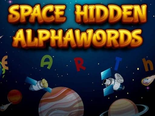Screenshot von Space Hidden Alphawords
