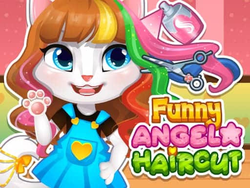 Screenshot von Funny Angela Haircut
