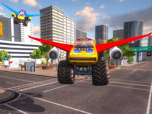Screenshot von Real Flying Truck Simulator 3D