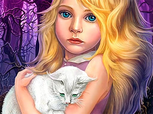 Screenshot von Hidden Object - Girl and Cat