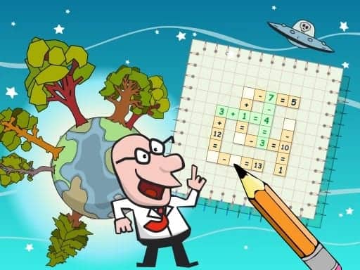 Screenshot von Mind Games: Math Crosswords