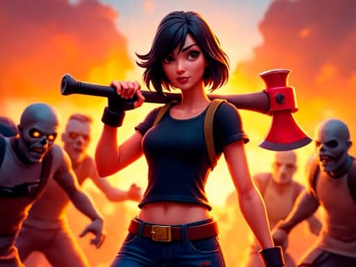 Screenshot von Loop Survivors Zombie City