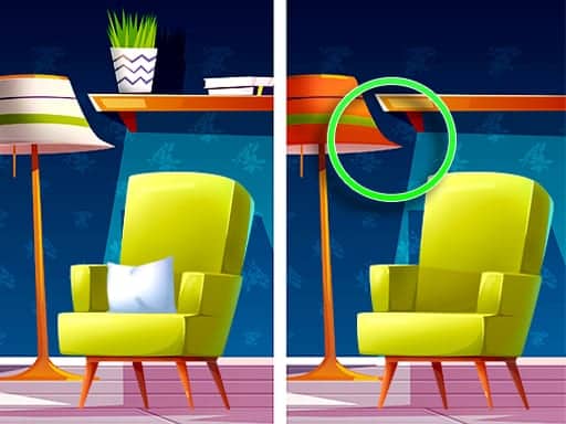 Screenshot von Find the Difference: Wednesday Mode