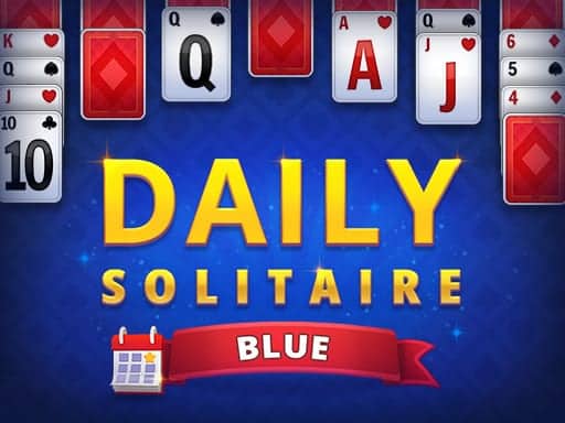 Screenshot von Daily Solitaire Blue