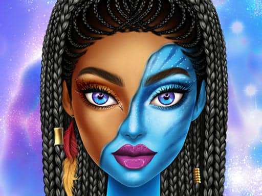 Screenshot von Blue Girls Makeup
