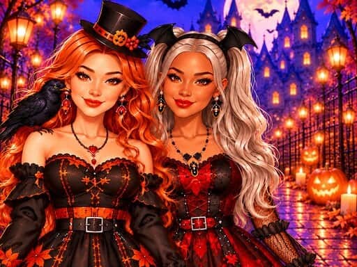 Screenshot von Besties Halloween Fashionista