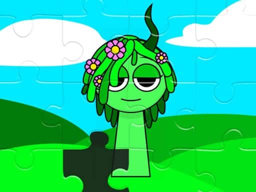 Screenshot von Sprunki Jigsaw Puzzle
