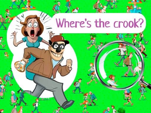 Screenshot von Where's the crook?