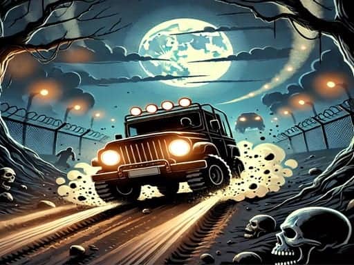 Screenshot von Racing Car Destroying Zombie