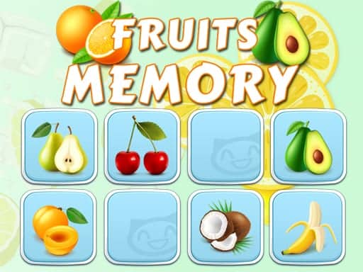 Screenshot von Fruits Memory