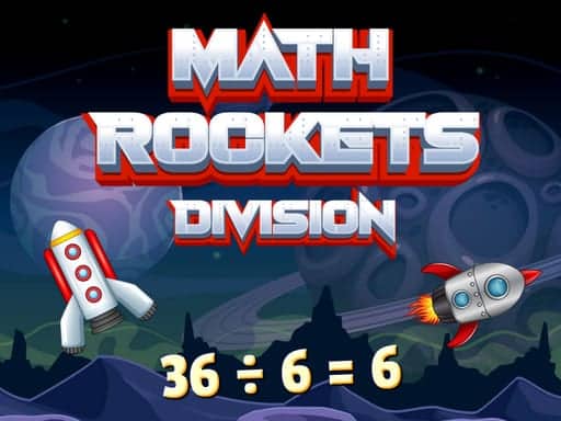 Screenshot von Math Rockets Division