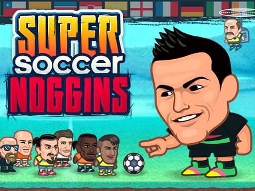 Screenshot von Super Soccer Noggins