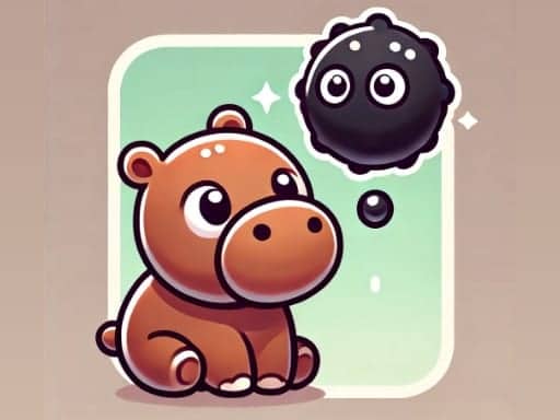 Screenshot von Hide Moodeng Hippo!