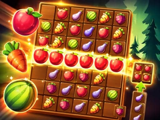 Screenshot von Fruit Block Tetra Puzzle