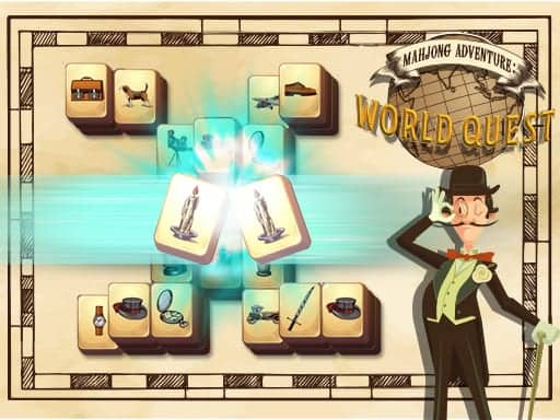 Screenshot von Mahjong Adventure: World Quest