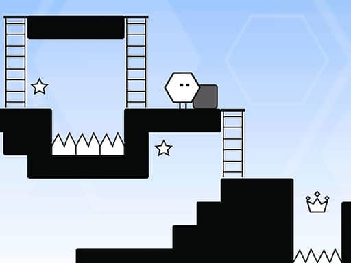 Screenshot von Hexoboy. Blue world