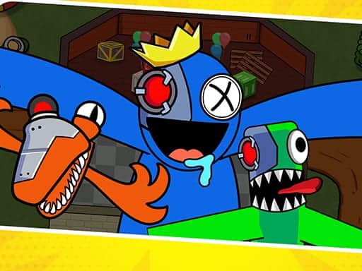 Screenshot von Survivor In Rainbow Monster