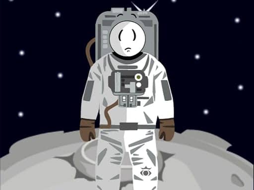 Screenshot von Stickman in space